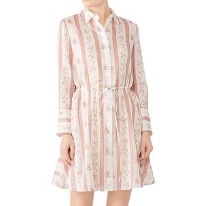 Brock Collection Oruy Floral Shirtdress Dress in Size 6